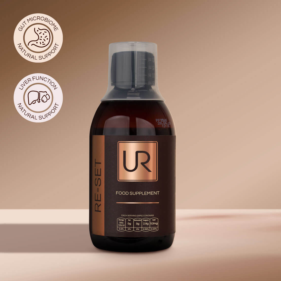 RE-SET - Natural Detox Support for Gut Microbiome, Digestion, Liver, Blood & Immunity