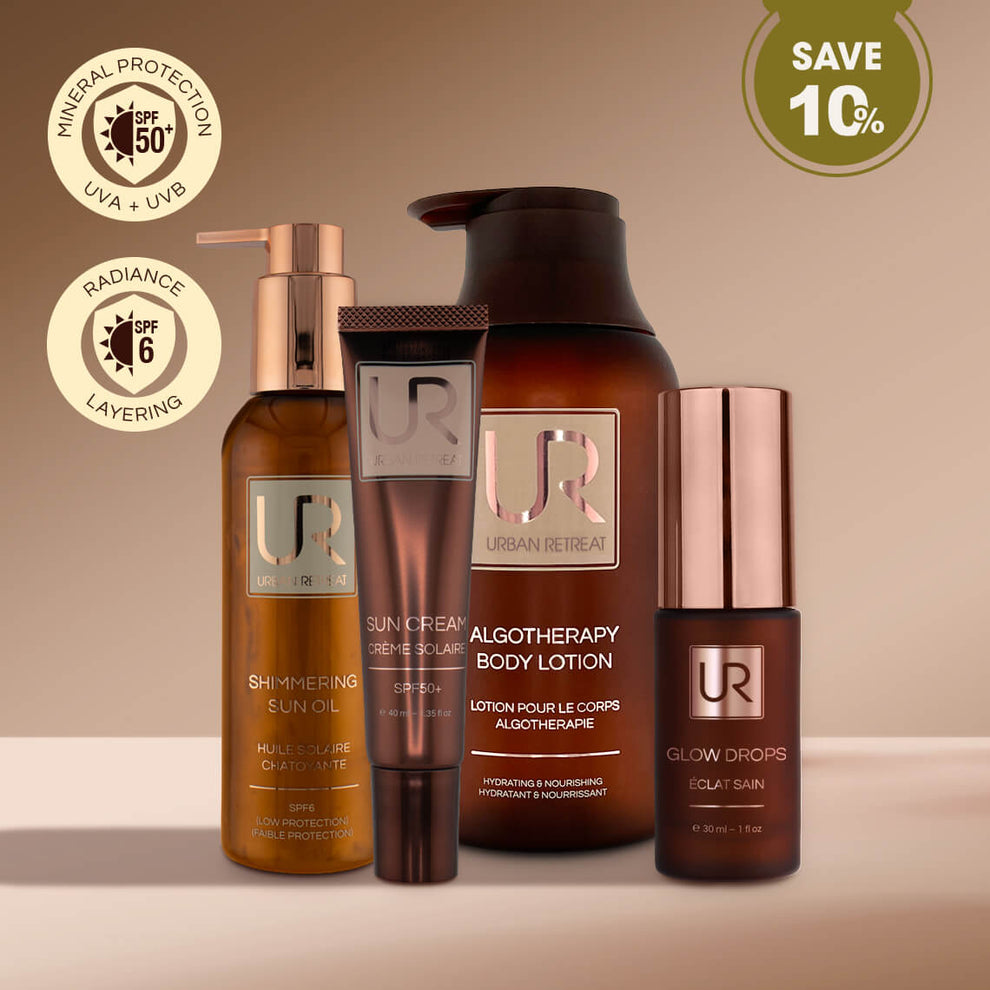 UR Sun Defence System | SPF50+ Mineral Sunscreen & SPF6 Radiance System ...